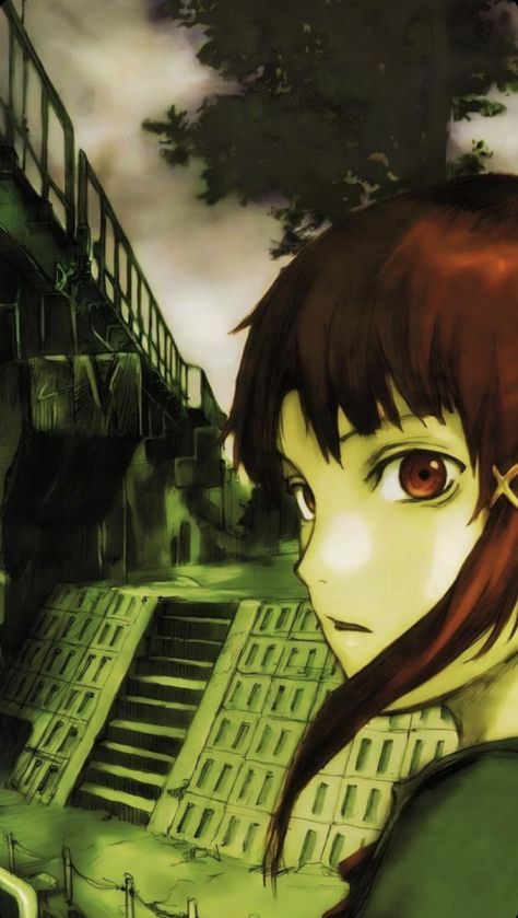 Lain Iwakura, Y2k Wallpaper Iphone, Serial Experiments Lain, Y2k Wallpaper, Iphone Wallpaper Tumblr Aesthetic, Phone Wallpaper Patterns, Aesthetic Editing Apps, Tv Girls, Film Stills