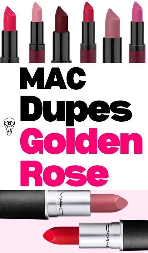 Discover some of the coolest MAC lipstick shades for Indian skin, dark skin, fair skin and olive skin with those beautiful Golden Rose Velvet Matte lipstick dupes! The Golden Rose matte lipsticks are some of the closest drugstore lipsticks to use as dupes for matte MAC lipstick shades, and some of the most pigmented and longlasting cheap matte lipsticks! Matte Mac Lipstick, Golden Rose Lipstick, Lip Liner Drugstore, Olive Skin Lipstick, Best Lipstick Brand, Mac Lipstick Colors, Mac Lipstick Swatches, Best Mac Lipstick, Mac Lipstick Shades