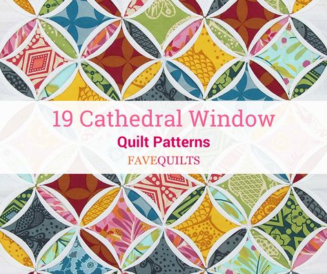 Cathedral Window Patchwork, Cathedral Quilt, Cathedral Window Quilt, Amish Quilt Patterns, Window Quilt, Cathedral Window Quilts, Traditional Quilt Patterns, Cathedral Window, Jelly Roll Quilt Patterns