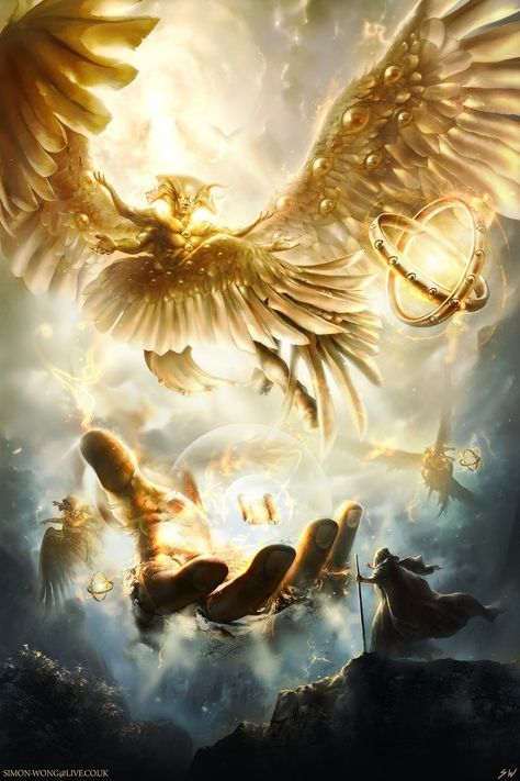 Spiritual Warfare Art, Rapture Art, Angelo Guerriero, Angel Of The Lord, Worship Art, Heaven Art, Angel Warrior, Prophetic Art, Spiritual Artwork