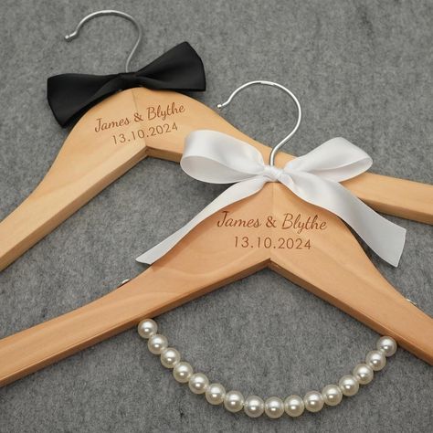 Wedding coat hangers