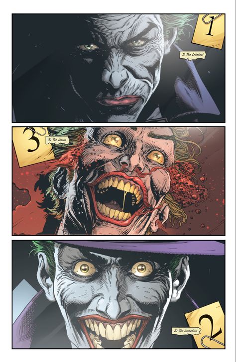 3 Jokers, Jason Fabok, Batman Book, Batman Comic Cover, Three Jokers, Big Joke, Joker Comic, Gotham Villains, Batman Tattoo