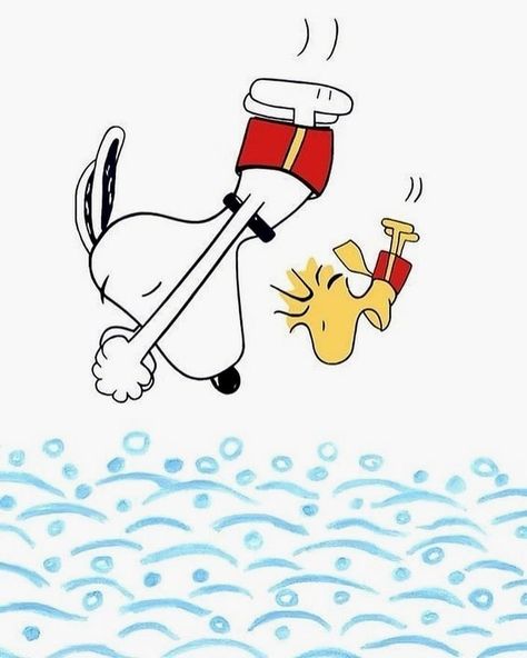 256 Me gusta, 1 comentarios - Cool Snoopy Daily (@coolsnoopydaily) en Instagram: "Swimming time, who want swim with us?😂 - - Please Follow me 👉 @coolsnoopydaily  @coolsnoopydaily …" Snoopy Friday, Swimming Cartoon, Cool Snoopy, Quotes Girly, Snoopy Friends, Snoopy Comics, Peanuts Comic Strip, Snoopy Funny, Snoopy Images