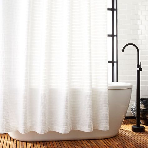 Unique and Modern Shower Curtains | CB2