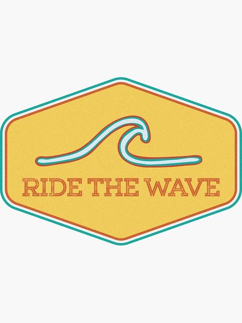 Deco Surf, Vintage Surfing, Surf Stickers, Surf Vintage, Surfing Pictures, Ride The Wave, Tumblr Stickers, For Stickers, Vintage Surf