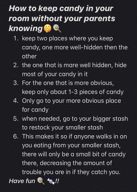 How To Hide Snacks In Your Room, Places To Hide Candy In Your Room, Food Stash In Bedroom, Where To Hide Money In Your Bedroom, Snack Stash In Bedroom Ideas, Secret Food Stash In Bedroom, Room Snack Stash, Hidden Snack Stash In Bedroom, How To Hide Candy In Your Room