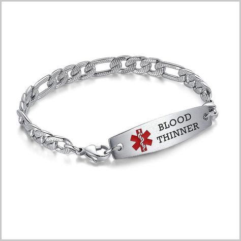 LinnaLove Interchangeable Medical Alert Bracelets for Men Women Free Engraving Medical Bracelets Medical Bracelets, Interchangeable Bracelet, Medical Id Bracelets, Medic Alert Bracelets, Medical Bracelet, Medical Alert, Black Characters, First Responders, Id Bracelets