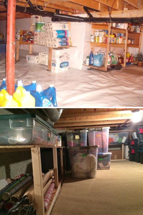 Basement Crawl Space Storage Ideas, Crawl Space Organization Ideas, Crawl Space Ideas Storage, Basement Crawl Space Ideas, Crawl Space Storage Ideas, Crawl Space Organization, Crawl Space Ideas, Crawl Space Storage, Space Storage Ideas