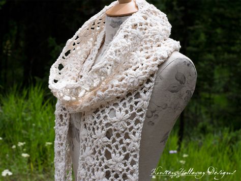 Summer Scarf Crochet, Lightweight Crochet Scarf, Crochet Lacy Scarf, Sewing Ruffles, Crochet Lace Scarf Pattern, Crochet Lace Scarf, Lacy Scarf, Lacy Crochet, Crochet Scarf Pattern