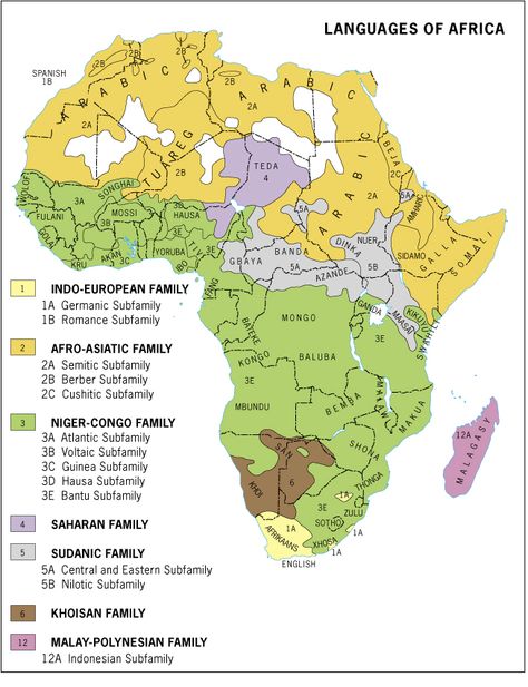 Languages Languages Of Africa, African Empires, Bible Genealogy, Language Map, African Ancestry, Imaginary Maps, Geography Map, African Map, Natural Resource