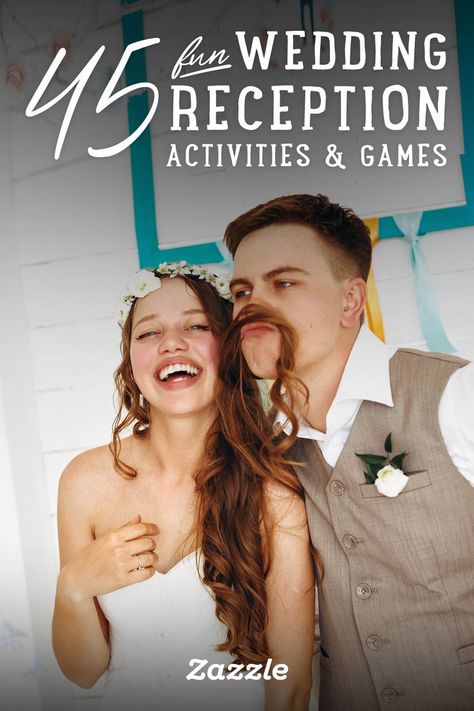 Activities Wedding, Fun Wedding Reception, Guest Entertainment, Wedding Reception Activities, Games For All Ages, Reception Games, Wedding Games For Guests, Reception Activities, Wedding Reception Games