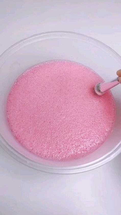 Slime Videos Youtube, Resep Slime, Slimy Slime, Diy Fluffy Slime, Satisfying Pictures, Seni Pastel, Slime Time, Slime Crunchy, Diy Slime Recipe