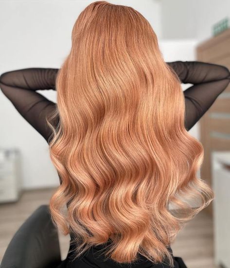 Natural Strawberry Blonde Hair, Dark Strawberry Blonde Hair, Reddish Blonde Hair, Spring Hair Color Ideas, Spring Hair Color Trends, Dark Strawberry Blonde, Copper Blonde Hair, Light Strawberry Blonde, Hair Goal