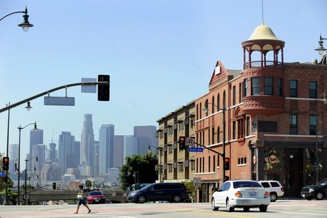 Boyle Heights remains a center of gravity for L.A. Latinos - Los Angeles Times Bradbury Building, The Last Bookstore, Visit Los Angeles, Los Angeles Street, Best Mexican Restaurants, Boyle Heights, Selena Quintanilla Perez, Center Of Gravity, Hollywood Sign