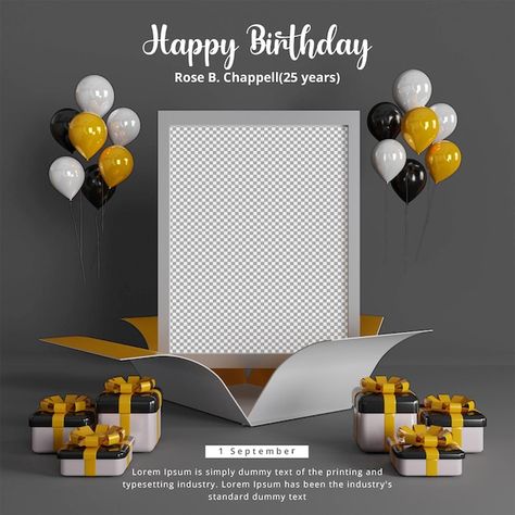 Happy Birthday Frame Images - Free Download on Freepik Birthday Design Template, Corporate Birthday Post, Birthday Psd Free Download, Birthday Social Media Design, Birthday Post Template, Birthday Card Background Design, Birthday Background Template, Birthday Post Design, Birthday Flyer Design Background