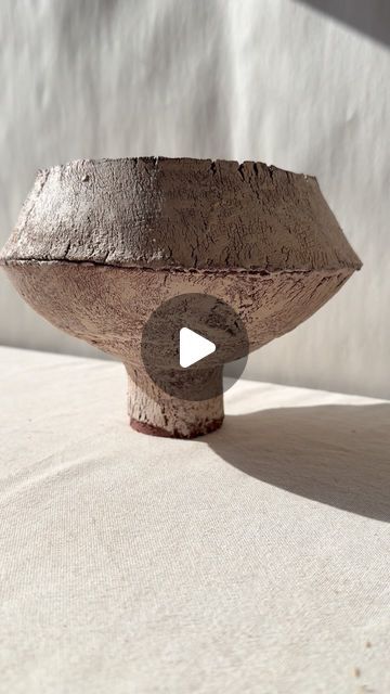 Elena Vasilantonaki on Instagram: "Can’t wait to fire this one! I am feeling the childish enthusiasm and impatience as I have played with form, texture and finish.  . . . . . #handmade #art #design #handcrafted #sculpture #ceramics #interior #craft #pottery #vase #form #ceramicvase #femaleartist #clay #ceramic #craftsmanship #keramik #stoneware #object #instapottery #contemporaryceramics #ceramicsculpture #vases #studioceramics #coiling #contemporaryclay #coiled #coilbuild #elenavasilantonaki #pilosclayart" Craft Pottery, Coil Pottery, Soap Dishes, Contemporary Ceramics, Ceramic Design, Pottery Vase, Ceramic Sculpture, Ceramic Bowls, Female Artists