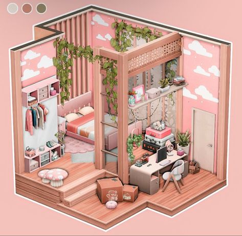 Sims 3 Tiny House, Cute Sims 4 Rooms, Sims 4 Pink Kitchen, Sims 4 Houses Decoration, Sims 4 Maximalist House, Sims 4 Design Ideas, Sims4 Interior Design, The Sims 4 Build Ideas, Sims 4 Girly House