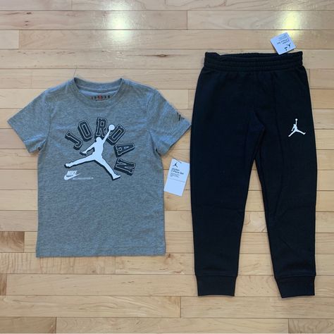 New With Tags. Little Boys Size 6. Please Check Out My Other Items As Well! Black Jogger Pants, Jordan Grey, Kids Jordans, Black Joggers, Dance Practice, Pants Color, Nike Jordan, Athletic Shorts, Jogger Pants