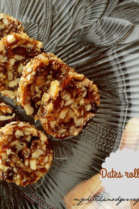 Nut Cake Recipes, Date Nut Roll Recipe, Nut Roll Recipe, Nut Roll, Date Rolls, Nut Rolls, Snack Prep, Date Recipes, Recipes From Scratch