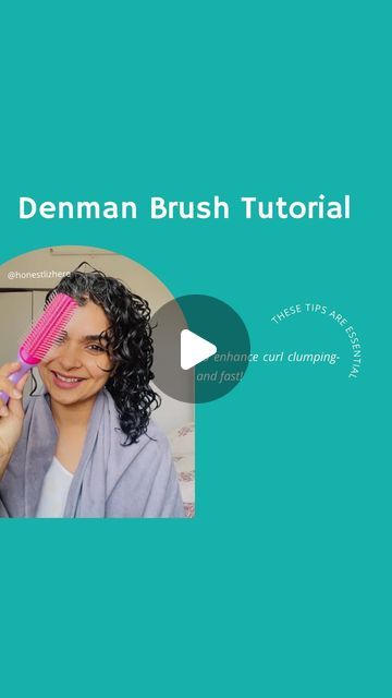 Denman Brush Tutorial, Curly Hair Stylist, Brush Tutorial, Brushing Hair, Denman Brush, Doha Qatar, I Am Done, I Got It, Brushing