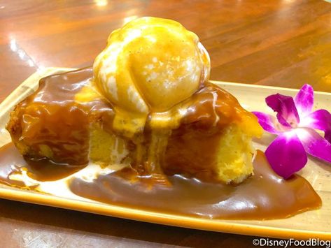 PRINTABLE: Recipe For Disney's 'Ohana Bread Pudding! | the disney food blog Ohana Bread, Pineapple Coconut Bread, Pineapple Bread Pudding, Coconut Bread Pudding, Banana Bread Pudding, Bread Pudding Recipe, Dinner Bread, Printable Recipe, Disney Food Blog