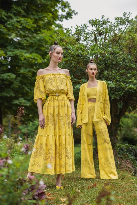 Zuhair Murad - Zuhair Murad Zuhair Murad Resort, Resort 2024 Collection, Zuhair Murad Haute Couture, Resort 2024, Zuhair Murad, Resort Collection, Mellow Yellow, 2024 Collection, Couture Collection