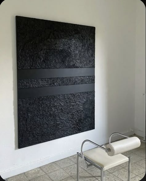 Abstract Art Painting Techniques, Diy Abstract Canvas Art, Plaster Wall Art, Diy Canvas Wall Art, Textured Canvas Art, Black And White Painting, Plaster Art, Textured Painting, Textured Canvas