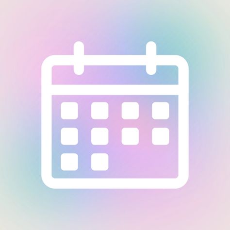 Pastel Ipad Icons, Pastel App Icons, Phone Homescreen Wallpaper, Calendar App Icon, Wallpaper Widget, Phone Homescreen, Apple Background, App Store Icon, Cute Background