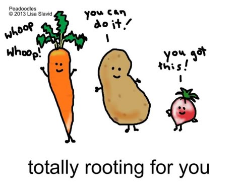 (um, that's a radish on the right in just to clarify in case you thought it was a strawberry which is understandable) College Mindset, Dietitian Humor, Graduation Motivation, Homework Motivation, College Homework, Punny Puns, Punny Cards, Gardening Humor, Whoop Whoop