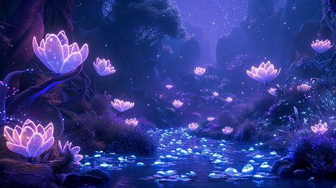 Night Scenery Wallpaper Desktop, Genshin Impact Environment Art, Monitor Wallpaper Aesthetic, Aesthetic Wallpaper Landscape Desktop, Wallpaper 1080x1920 Full Hd Pc, Laptop Wallpaper Asthetics, Anime Garden, Dr Mundo, Glowing Garden