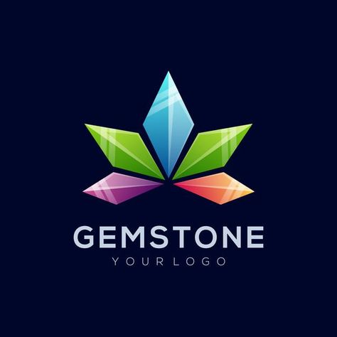 Gem Logo Design Ideas, Gemstone Logo, Gem Logo, St Logo, Stone Logo, Ring Logo, Jewelry Logo Design, Logo Search, Illustration Abstract