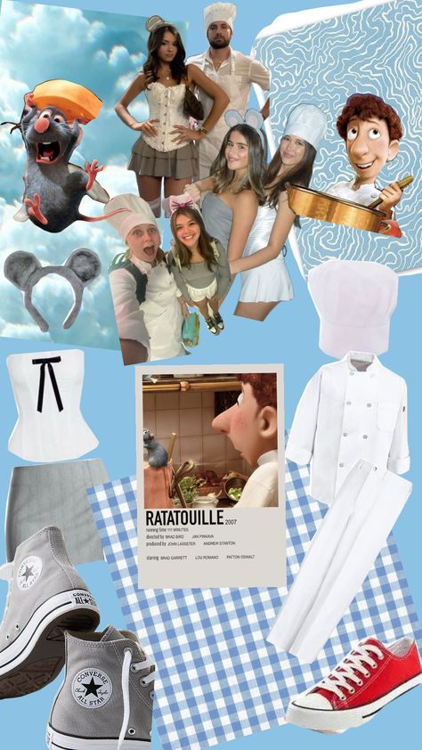 #duocostume #rat #remytherat #remy #ratatouille #halloween #costume #costumeideas #iconic #duo #movie Movie Duos Costumes, Iconic Movie Duos, Ratatouille Costume, Remy Ratatouille, Movie Duos, Rat Costume, Movie Character Costumes, Duo Costumes, Iconic Duo