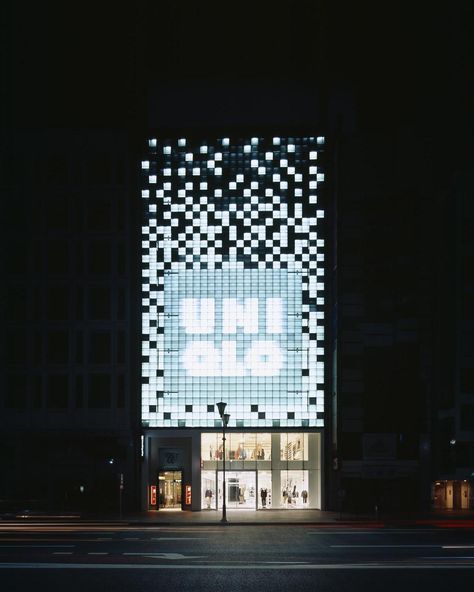 Fractal Architecture, Retail Facade, Shop Facade, Facade Material, Facade Lighting, Store Image, Display Wall, Interactive Art, Exhibition Booth