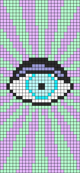 Witch Vibes Aesthetic, Witch Vibes, Bracelets Patterns, Pixel Art Grid, Diy Bracelets Patterns, Pixel Art Pattern, Perler Patterns, Alpha Pattern, Alpha Patterns