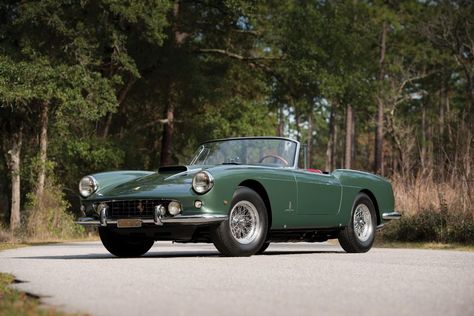 Previewing RM-Sotheby's Amelia Island Collector Car Auction: Ferraris Should Continue To Reign Supreme 1960 Ferrari, Ferrari 400 Superamerica, Ferrari 400, Popular Mechanics, Amelia Island, Car Auctions, Performance Cars, Collector Cars, Hunter Green