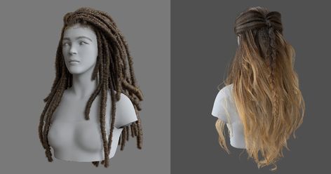 Maya Hairstyles, Baby Bangs, Character Artist, Artist Interview, Different Hairstyles, Digital Artists, 3d Characters, Art Art, Bangs