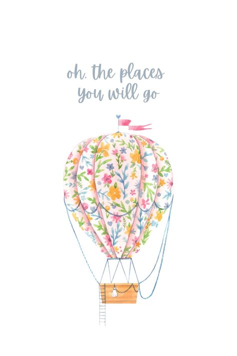 "Oh the places you will go" Nursery Wall Art #nurseryquotes #babyquotes #nurserydecor #babydecor Oh The Places She’ll Go, Oh The Places We Will Go, Oh The Places You’ll Go Nursery, Oh The Places You’ll Go, Oh The Places You Will Go, The Places Youll Go, March Flower, Nursery Quotes, Painted Jacket