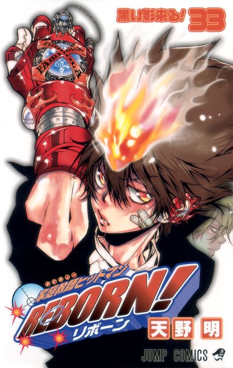 Reborn Manga, Reborn Anime, Katekyo Hitman Reborn, Anime Poster, Reborn Katekyo Hitman, Hitman Reborn, Japanese Manga Series, Manga Covers, Jojo Bizarre