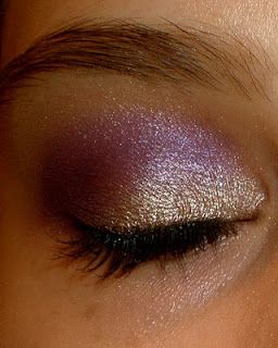 Gold and Purple Purple Elf, Elf Eyeshadow Palette, Gold Eyeshadow Looks, Purple Makeup Looks, Elf Eyeshadow, Eye Ideas, Gold Eye Makeup, Bronze Makeup, Make Up Inspiration