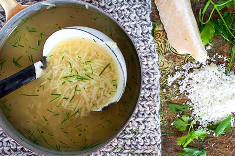 Simple chicken noodle soup | Jamie Oliver Lipton Chicken, Lipton Noodle Soup, Simple Chicken Noodle Soup, Lipton Chicken Noodle Soup, Simple Lunch Ideas, Sick Chicken, Lunch Ideas Kids, Jamie Oliver Chicken, Jaime Oliver