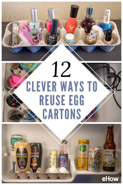 Reuse Egg Cartons, Fire Starters Diy, Reuse Recycle Repurpose, Recycling For Kids, Upcycle Plastic, Recycled Paper Crafts, Upcycled Gifts, Egg Cartons, Reuse And Recycle