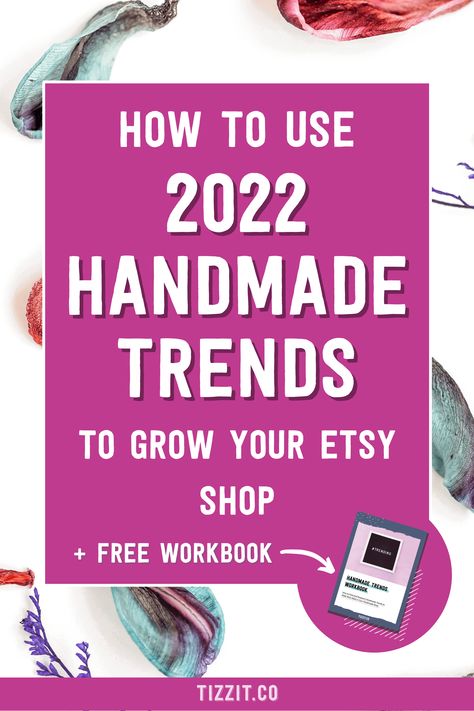 Craft Trends, Small Business Trends, Trending Crafts, What Is Trending Now, Free Workbook, Business Trends, Selling Art Online, Increase Sales, Etsy Business