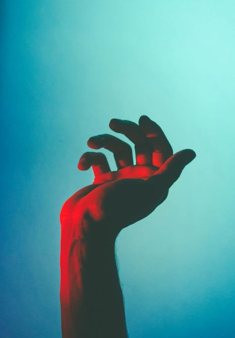 Andre Elliott | PICDIT in Color High Contrast Photography, Contrast Photography, Hand Photography, Hand Reference, Foto Art, High Contrast, Red Light, Photography Inspo, Light Photography