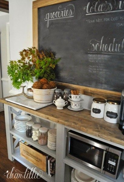 Living Room Bar Ideas, Diy Coffee Bar, Coffee Bar Design, Dear Lillie, Home Coffee Stations, Coffee Bars In Kitchen, Coffee Nook, Home Coffee Bar, Coffee Bar Home