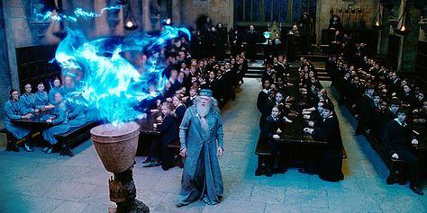 Tournament Aesthetic, Triwizard Tournament, The Goblet Of Fire, Goblet Of Fire, Wizard, Harry Potter, Blue