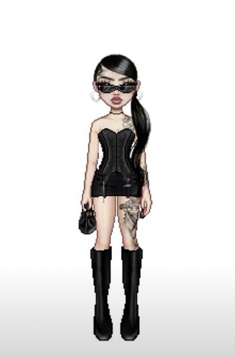 Animated Fashion, Bratz Outfits, Cute Imvu Baddies, Baddie Dresses, Virtual Outfits, Bratz Doll Outfits, Anime Outfit, Bratz Inspired Outfits, B Fashion