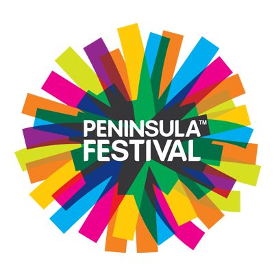 Peninsula Festival Festival Planning, Music Festival Logos, Library Logo, Branding Identity Inspiration, Sports Logo Inspiration, Festival Logo, Event Logo, Music Fest, Graphic Design Lessons