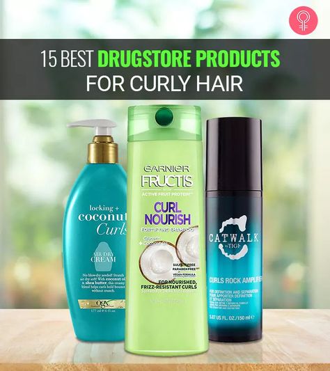 15 Best Drugstore Products For Curly Hair Best Drugstore Shampoo, Shampoo For Wavy Hair, Curly Hair Looks, Best Drugstore Products, Drugstore Shampoo, Products For Curly Hair, Curl Enhancing Smoothie, Air Dry Cream, Drugstore Hair Products