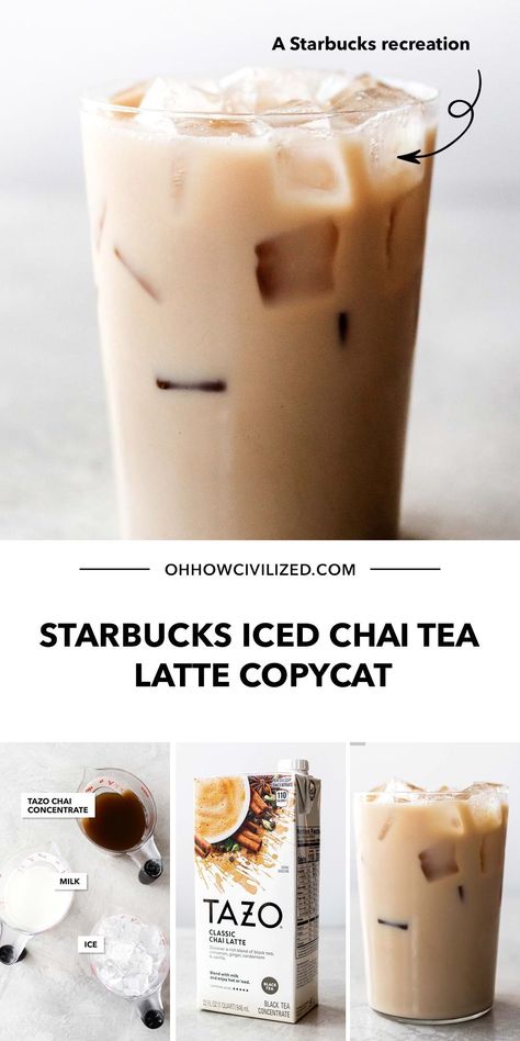 Starbucks Chai Tea Latte Recipe, Chia Tea Latte Recipe, Starbucks Iced Chai, Iced Chai Latte Recipe, Chai Latte Starbucks, Chai Tea Latte Starbucks, London Fog Tea Latte, London Fog Tea, Chai Tea Latte Recipe