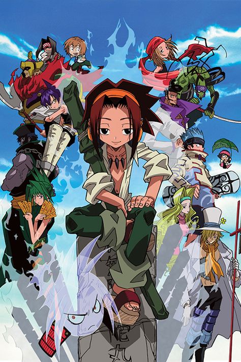 King Picture, Comic Manga, Shaman King, King Art, Old Anime, Anime Tattoos, Character Creation, Hunter X Hunter, Anime Shows